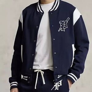 Polo Ralph Lauren baseball jacket literally worn 1x